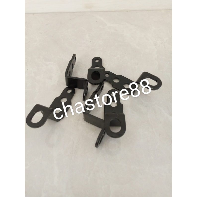 BREKET JEPIT  DUDUKAN LAMPU LED TEMBAK SOROT STANG MOTOR