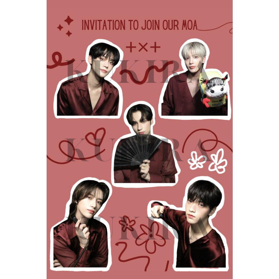 

[KUKIRA] Sticker Tubatu Weverse Con Invitation 2023
