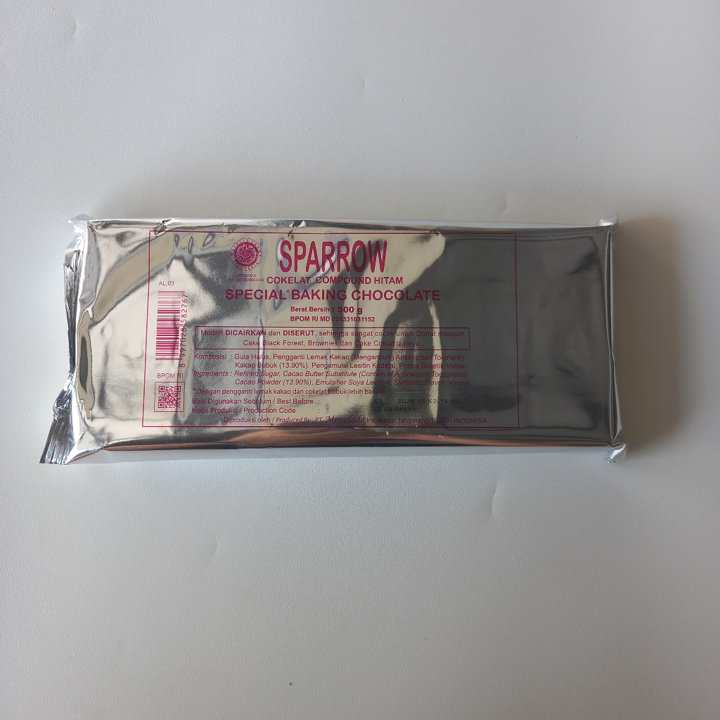 

Sparrow Coklat Compound Dark 500g