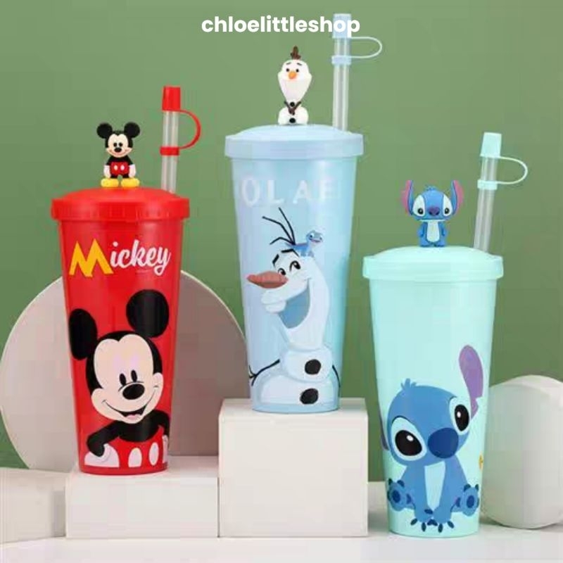 DISNEY Original Cold Drink Cup | Botol Minum Tumbler Anak