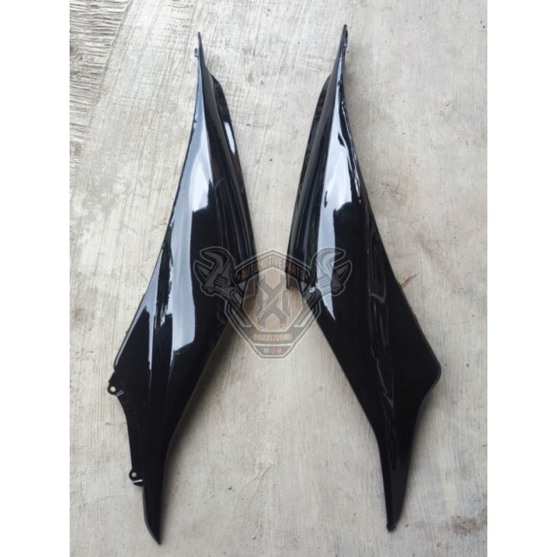 Cover Body Belakang Bodi Belakang Honda Absolute Revo 110 Revo Fit Revo AT Warna Hitam