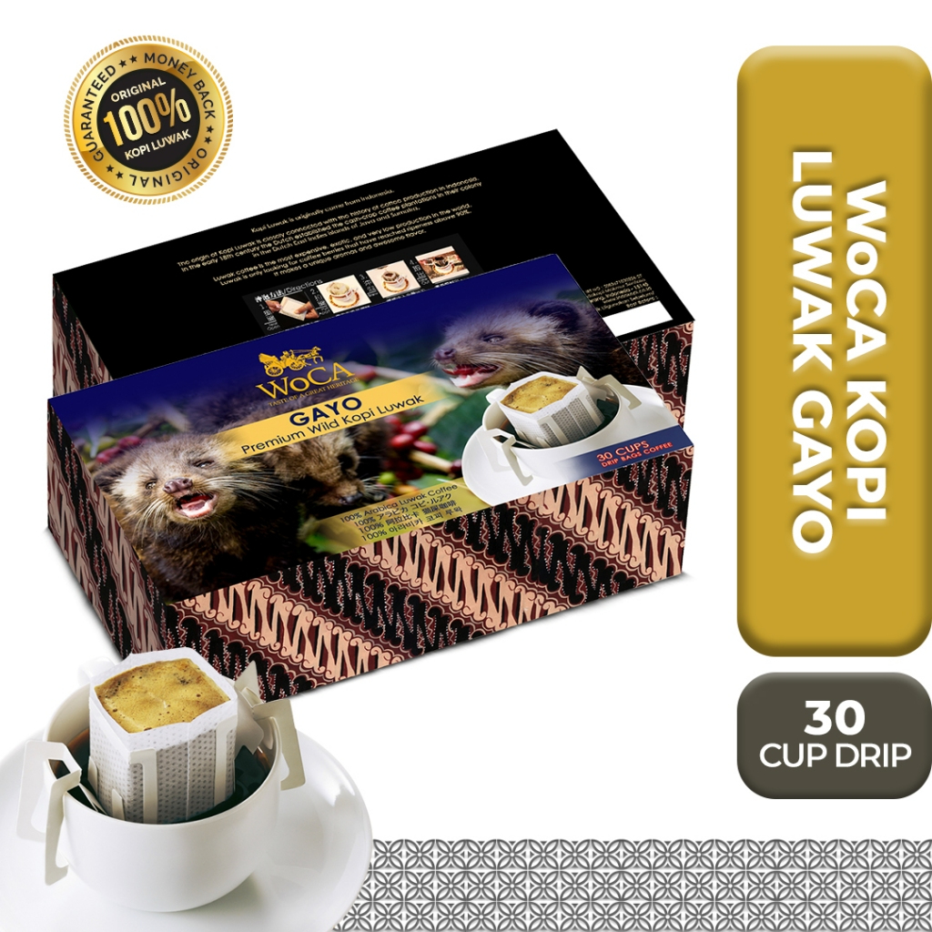 WoCA Kopi Luwak Gayo 30 SD