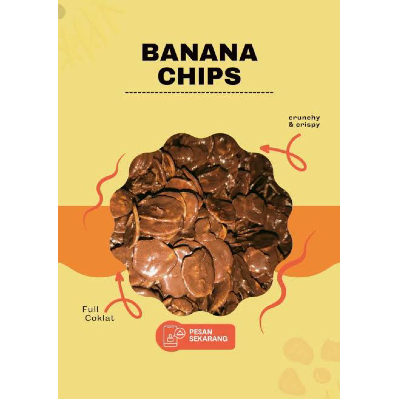 

BANANA CHIPS Cokolate