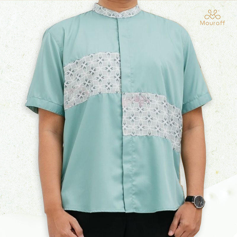 Azka Koko | Baju Koko Pria | Baju Koko Hijau Tosca | Baju Koko Couple | Baju Koko Keluarga | Baju Ko