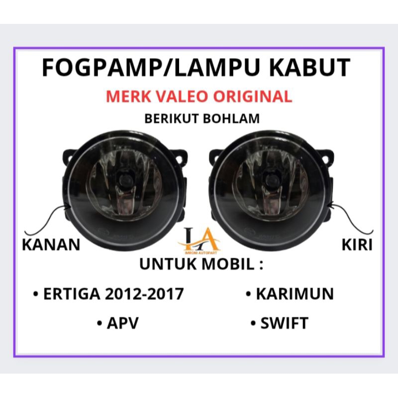 FOGLAMP ERTIGA 2012 2013 2014 2015 2016 2017
