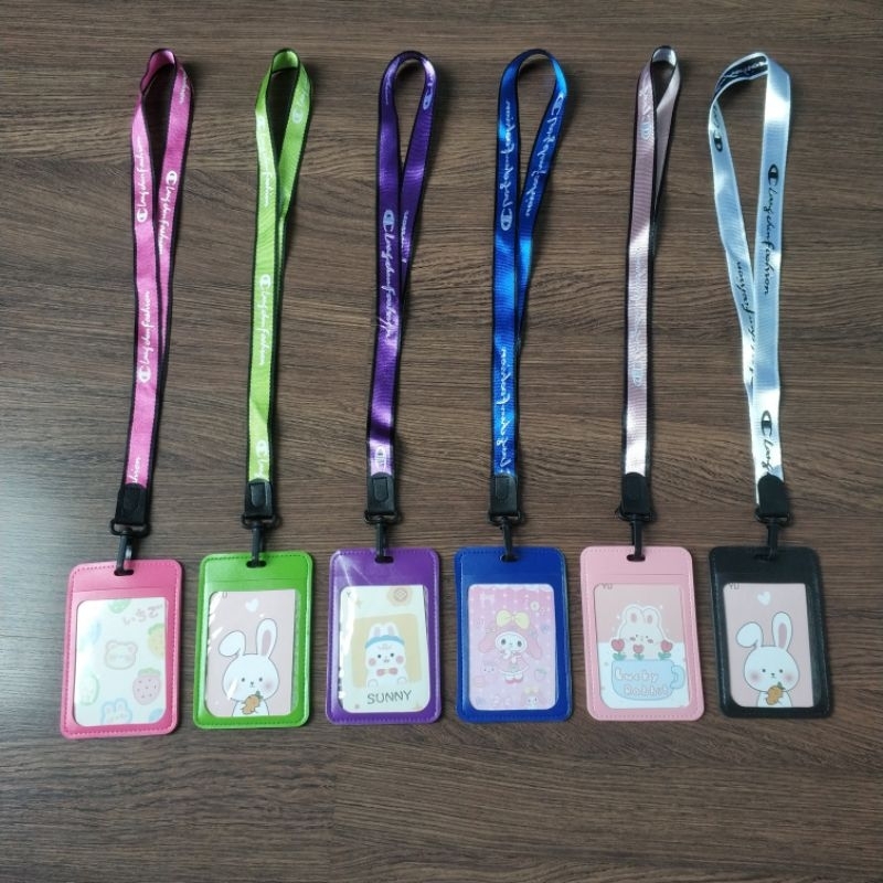 

Lanyard Kartu Name Tag ID Card Gantungan Tempat Kantor Polos Murah