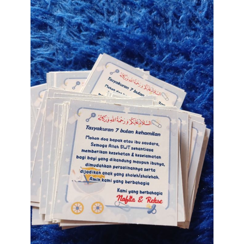 

Stiker Tasyakuran 7 Bulan