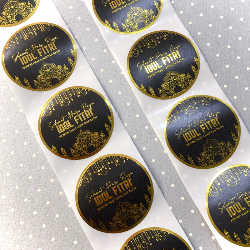 

Stiker Idul Fitri Gold List d=5cm by fgpaper