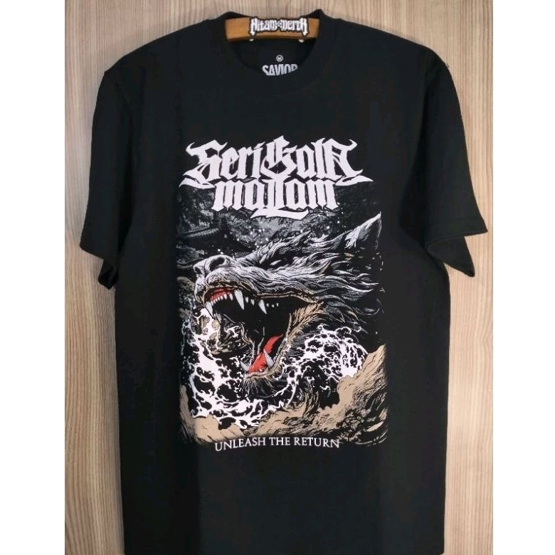 [ORI] SERIGALA MALAM - UNLEASH Kaos Pria