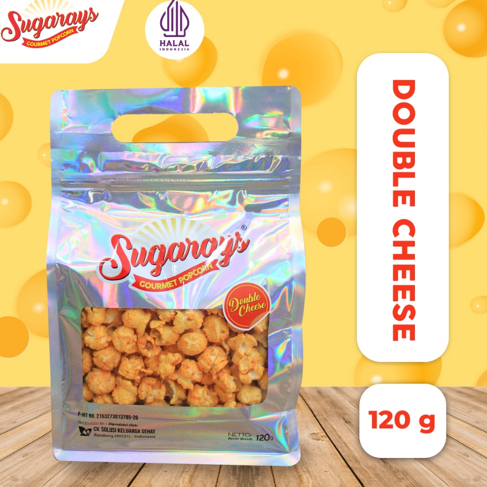 

KODE E12A Sugarays Gourmet Popcorn Double Cheese