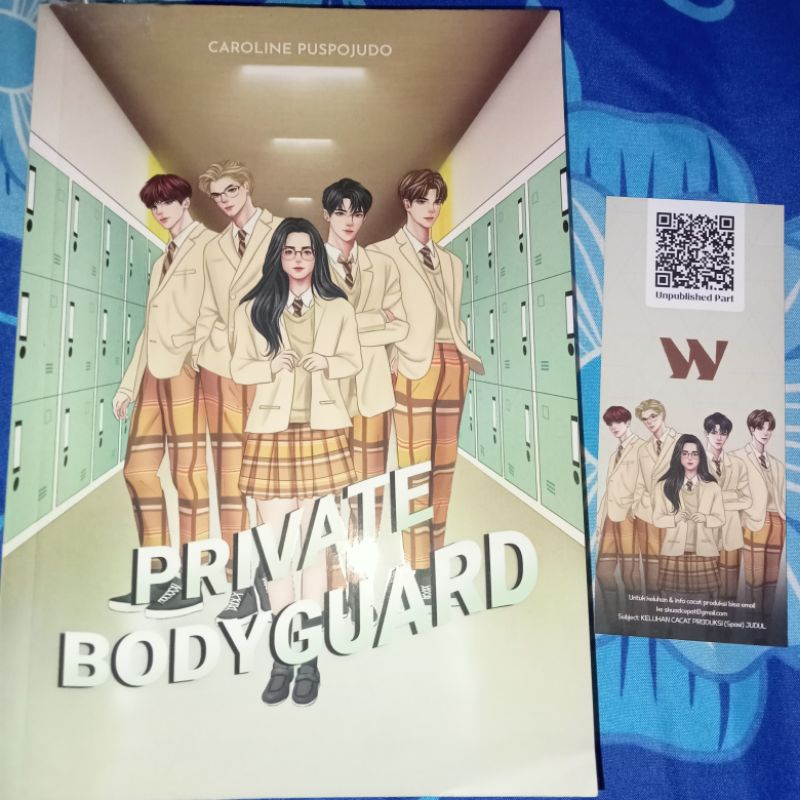 (PRELOVED/ BEKAS ORI) novel private bodyguard, atlas, hilmy milan, the cammarro, laskar dan jingga, 