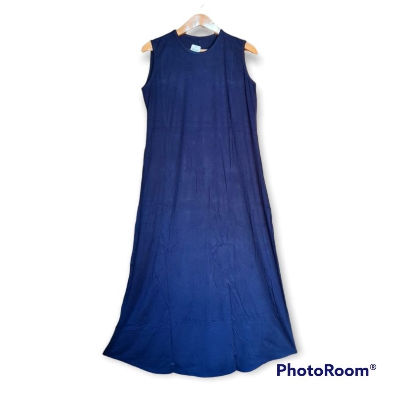 Gamis Tanpa Lengan Inner Gamis Tanpa Lengan Kaos Premium XL