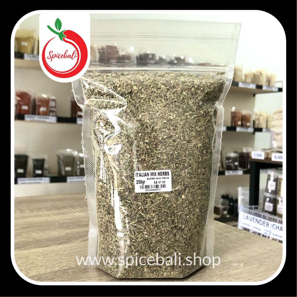 

Bumbu Italian Mix Herbs 250 gr / Italian Mix Herbs 250 gr / Mix Herb