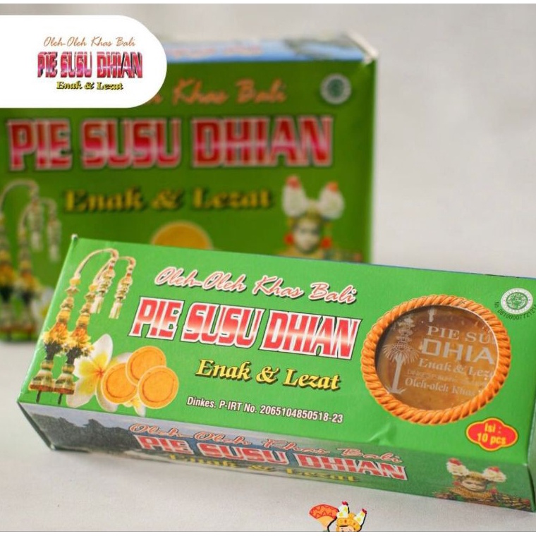 

KODE R24T Pie Susu Dhian 1 Box isi 1 Pcs Oleh Oleh Khas Bali