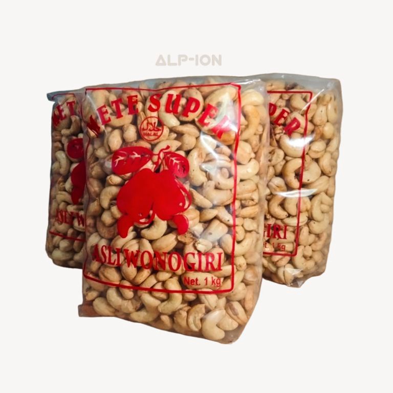 

KODE J15F kacang mede matang kualitas super premium asli wonogiri berat 1 kg fresh