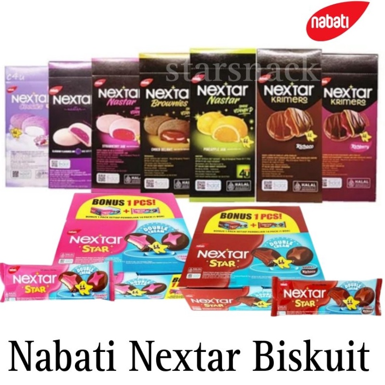 

KODE X33G Nextar Star Brownis Nastar Krimero Goguma isi 1pak