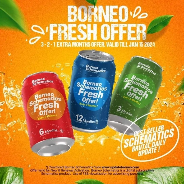 ART G15Q BORNEO SCHEMATIC BORNEO SKEMATIK