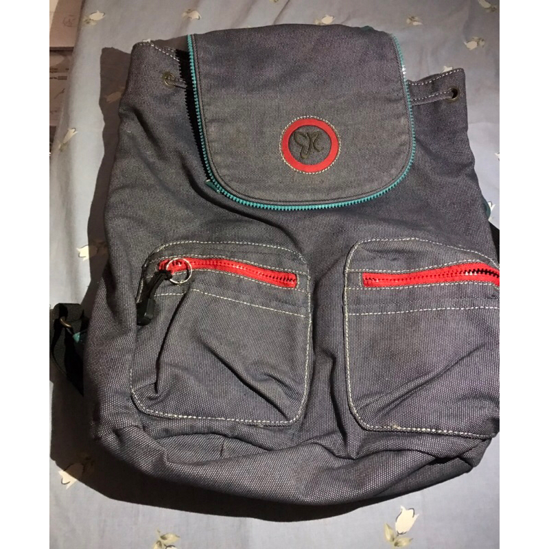 Tas Ransel Bahan Jeans