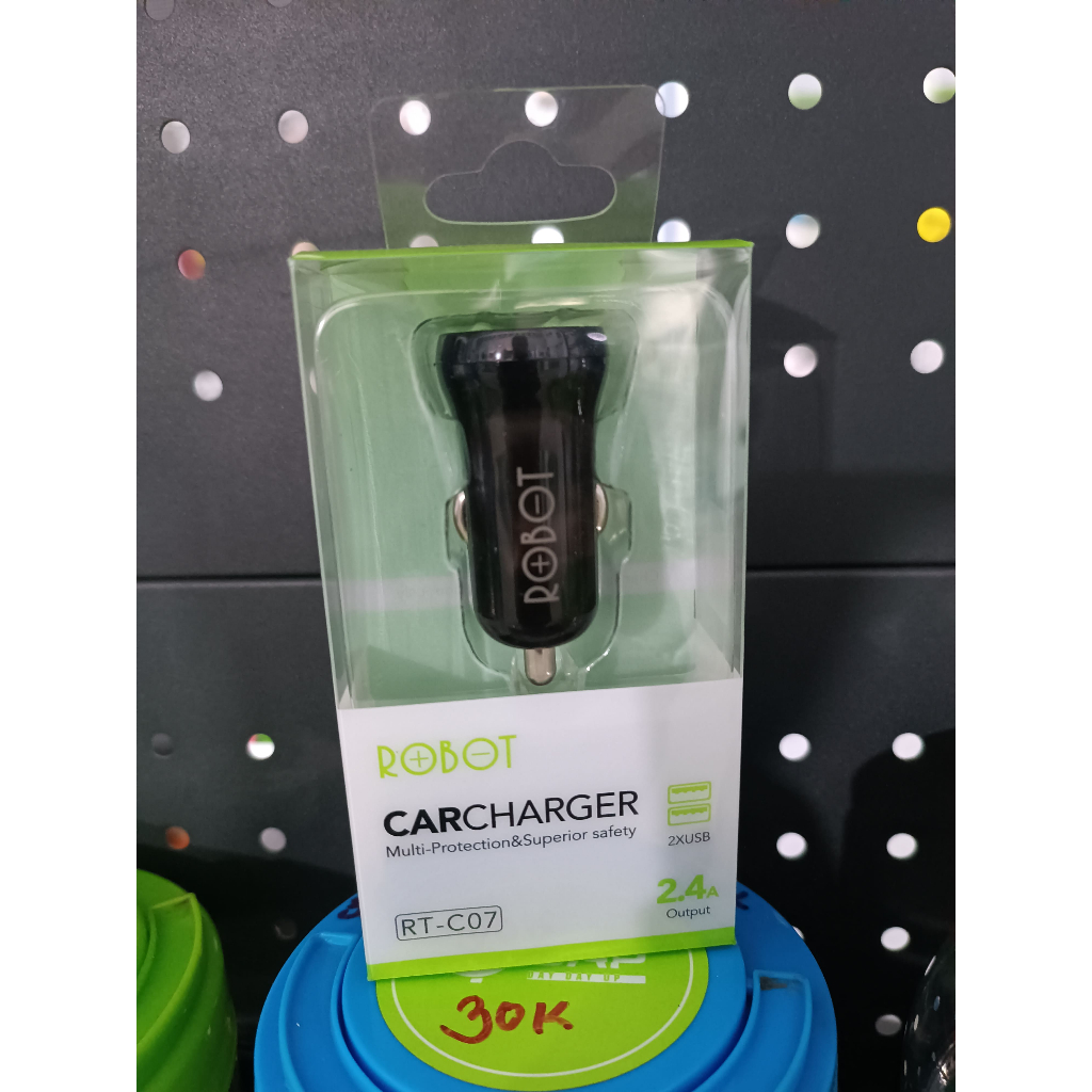 Robot Car Charger Dual USB Original Robot