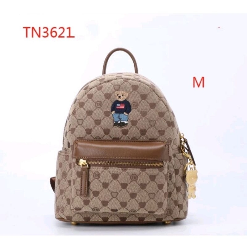 Ready Tas TTWN Bear Original TN3621 Brown/TTWN Bear Backpack/Tas Ransel TTWN Bear/TTWN Bear Bag