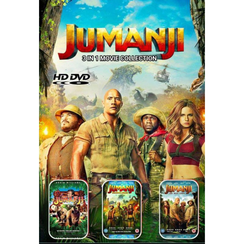 KASET DVD FILM JUMANJI BIOSKOP TERBARU - DVD FILM INDUKASI