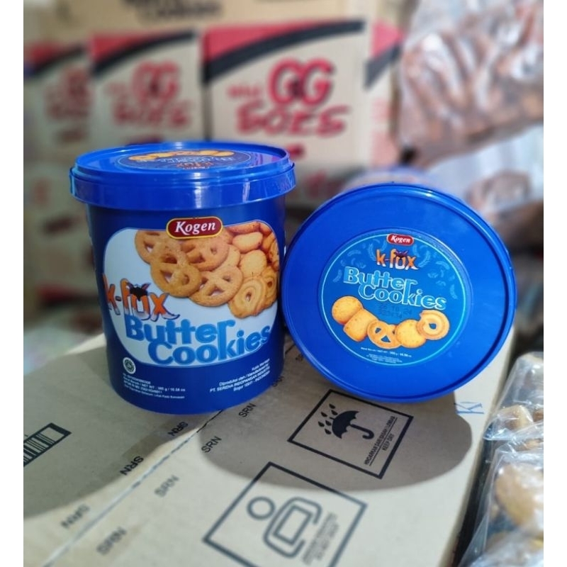 

Kogen Kfox Butter cookies jar 300gram