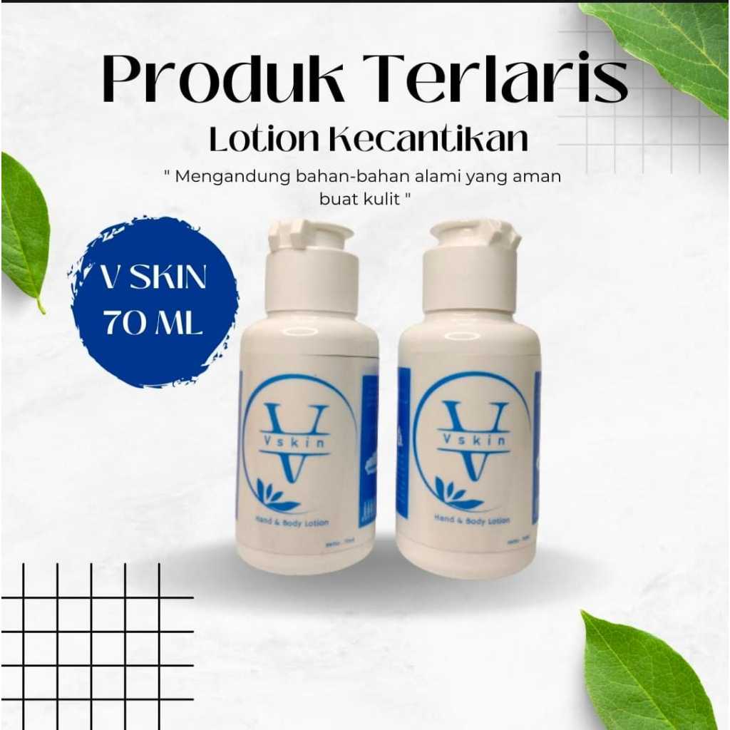 V-SKIN HAND & BODY LOTION Teman Baik untuk Kembalikan Kulit Sehatmu