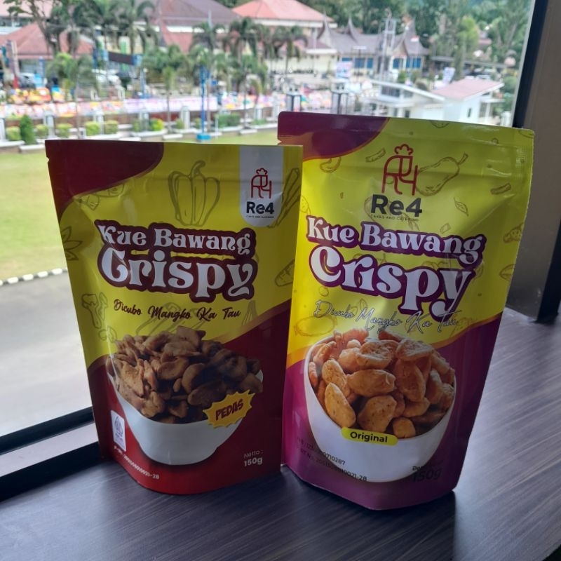 

Kue Bawang Crispy / Keripik Bawang / Kerupuk Bawang (Karungan / Ball)