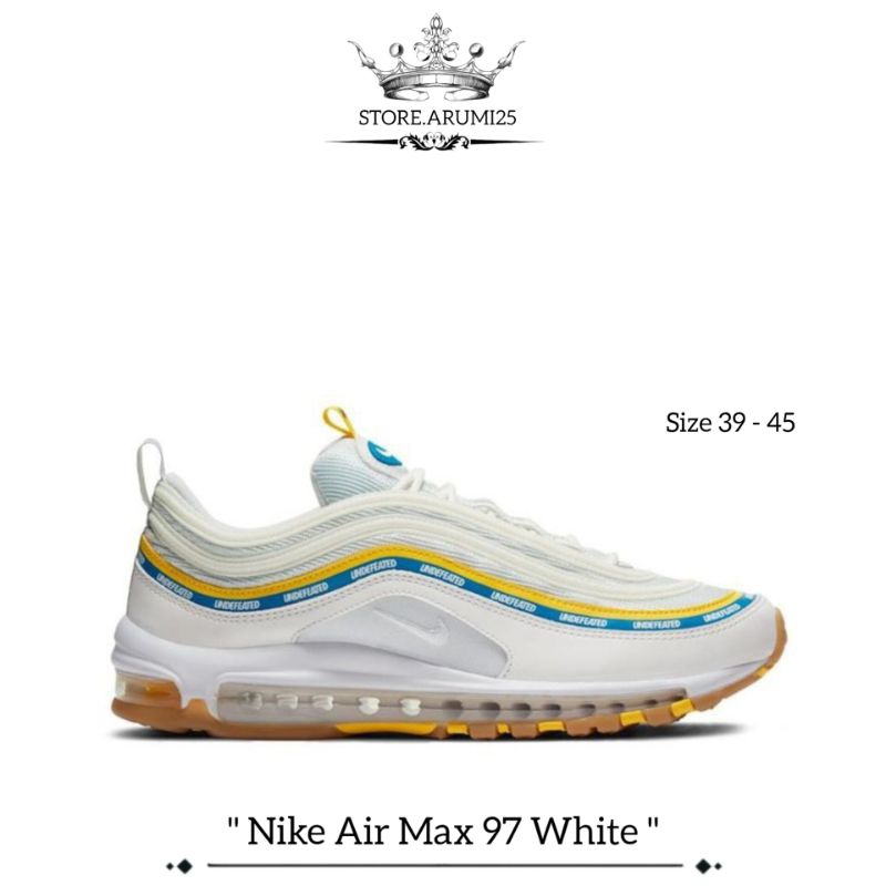 sepatu nike air max 97// white