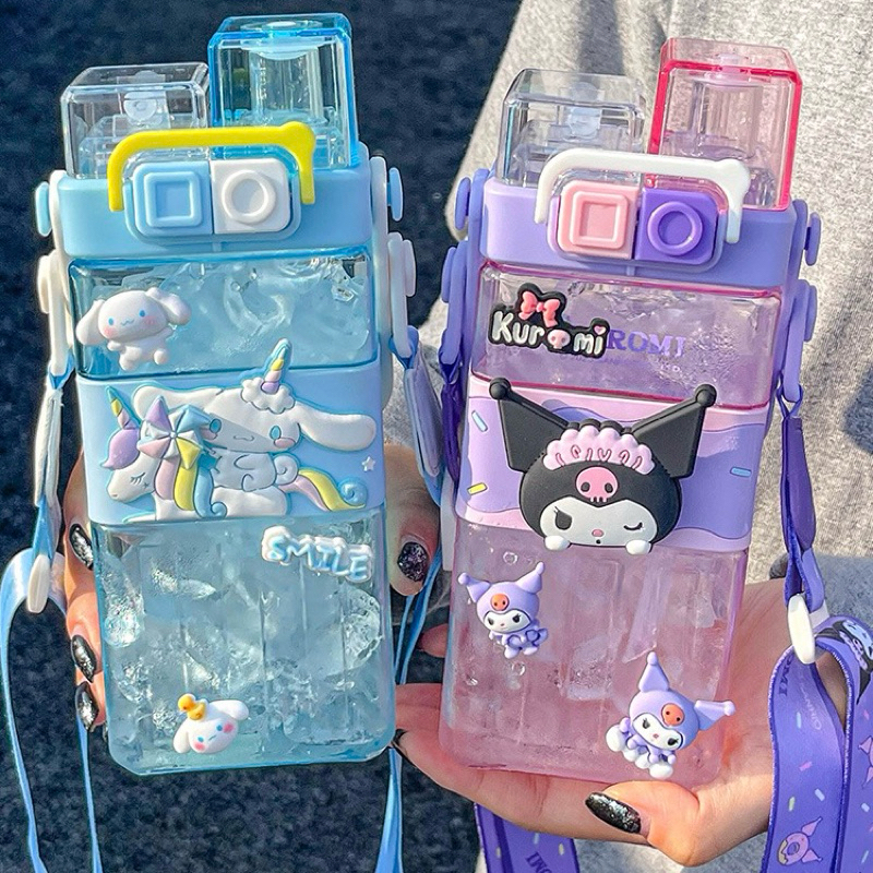 Kuromi Cinnamoroll Bottle 570ml