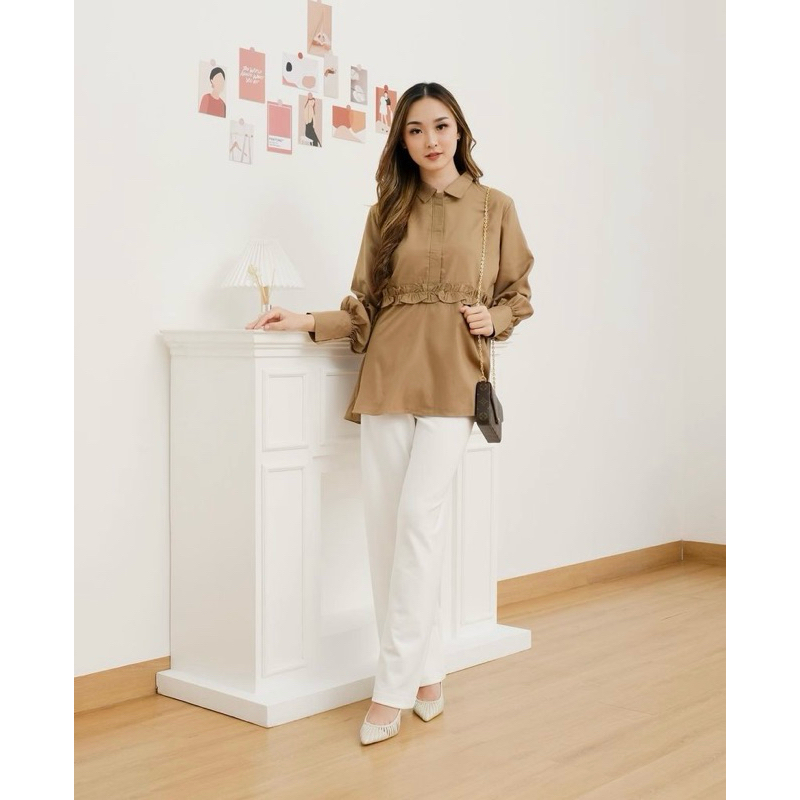 Amina Top - Atasan Wanita - Pakaian Muslim Wanita - Atasan Muslim Wanita - Fashion Muslim