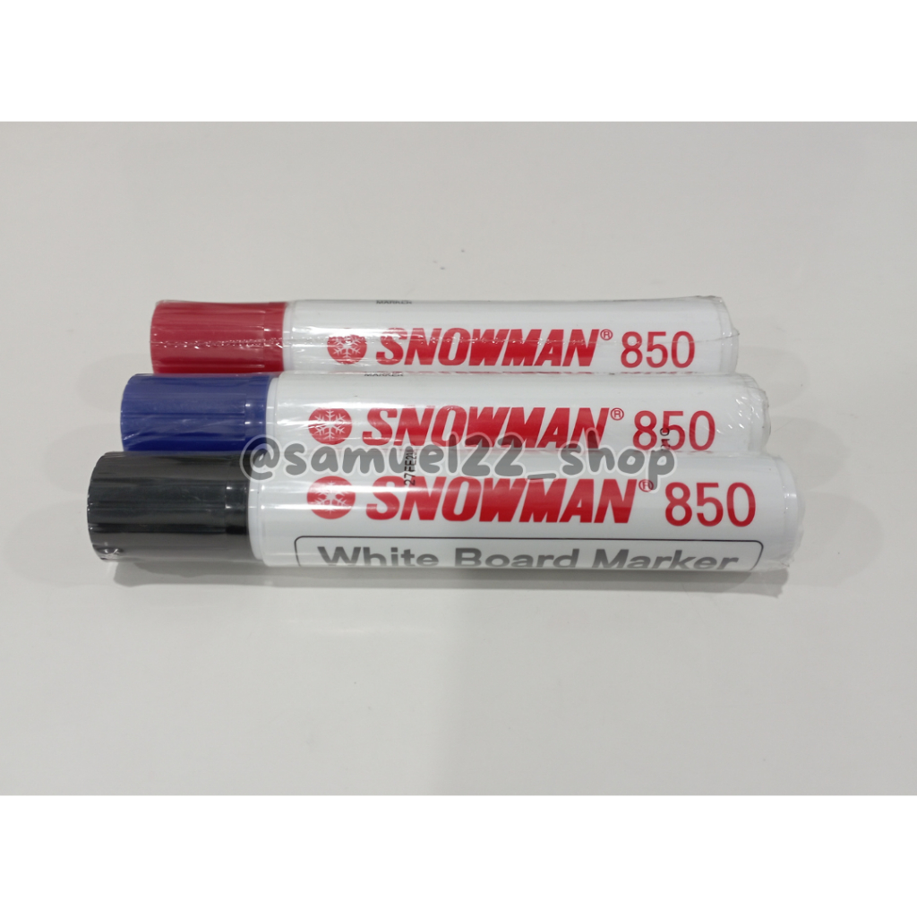 

Spidol Whiteboard Snowman Jumbo 850 / Spidol Papan Tulis Snowman Jumbo 850
