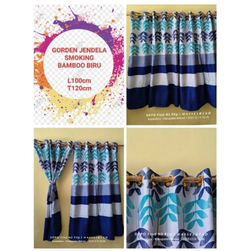 Gorden jendela pendek smokring / Gorden ring 10