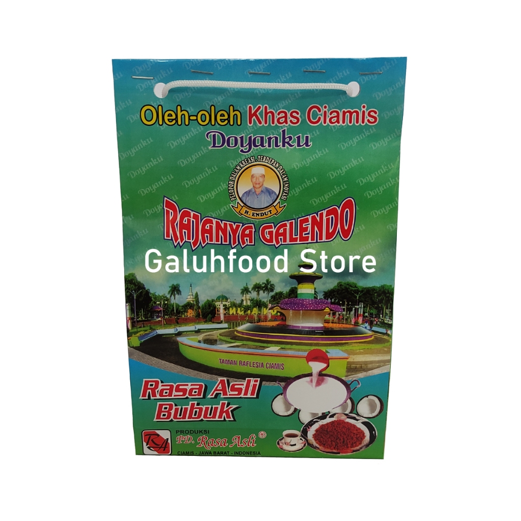 

Galendo Khas Ciamis Blondo Kelapa Original Bubuk Doyanku Tas 150gr