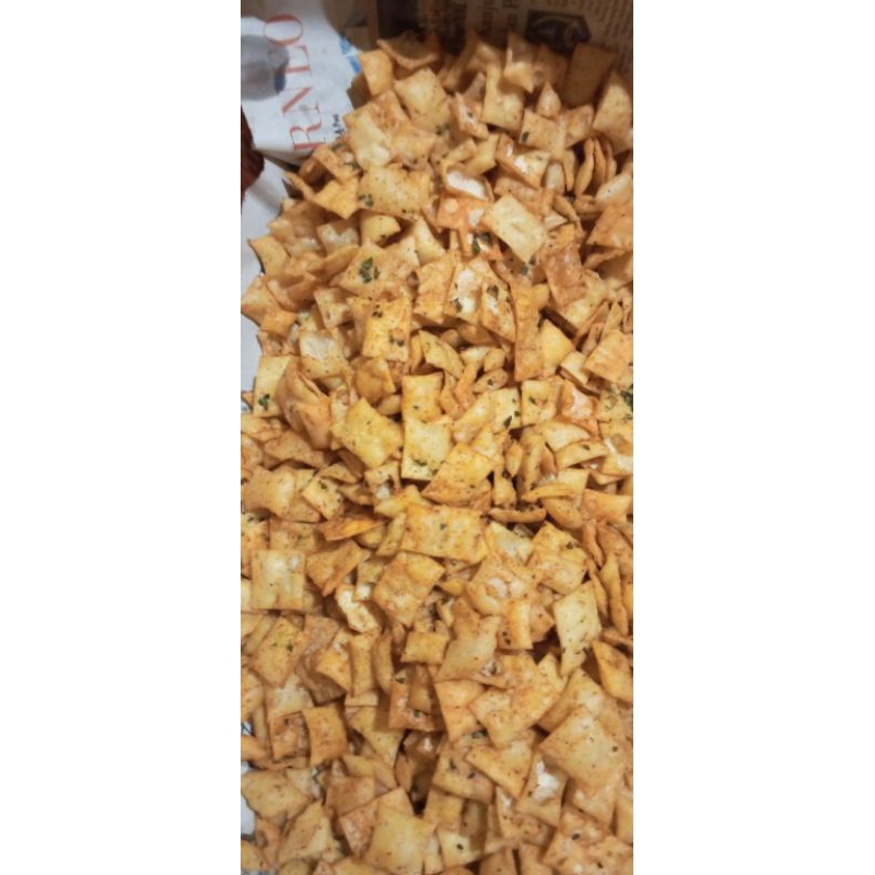 

KERIPIK PANGSIT PEDAS ASIN DAUN JERUK 1PAK ISI 25PCS