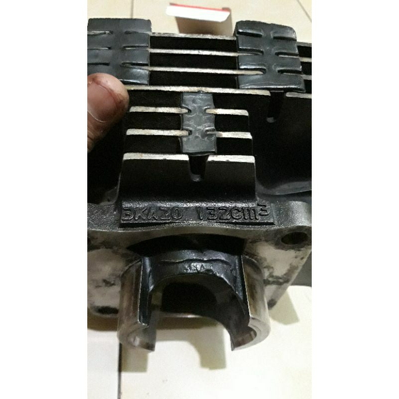 BLOK SEHER PISTON RX KING YP1 YP-1 OS 25 3KA COPOTAN MOTOR ORIGINAL ORI NO OB NO PORTING