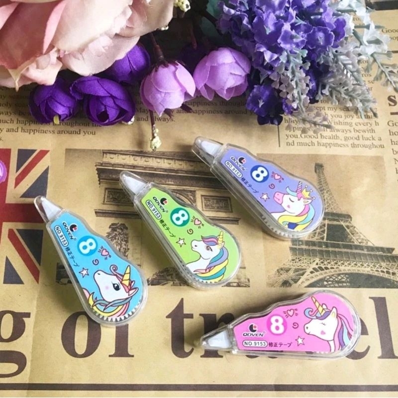 

Tipe X pita penghapus pulpen roll correction tape tipex set 4pcs