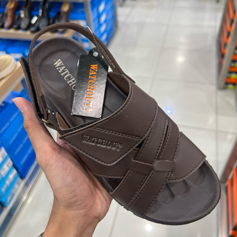 Watchout sandal tali pria dengan sol super empuk 39-43