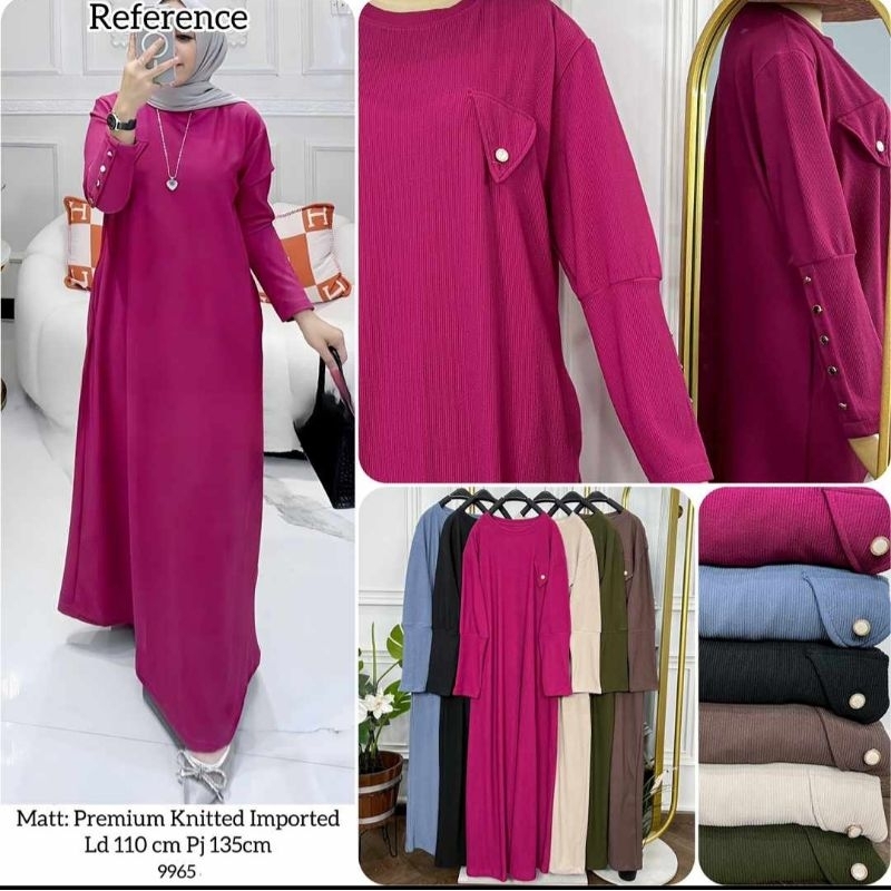 yunia maxy dress knit prem