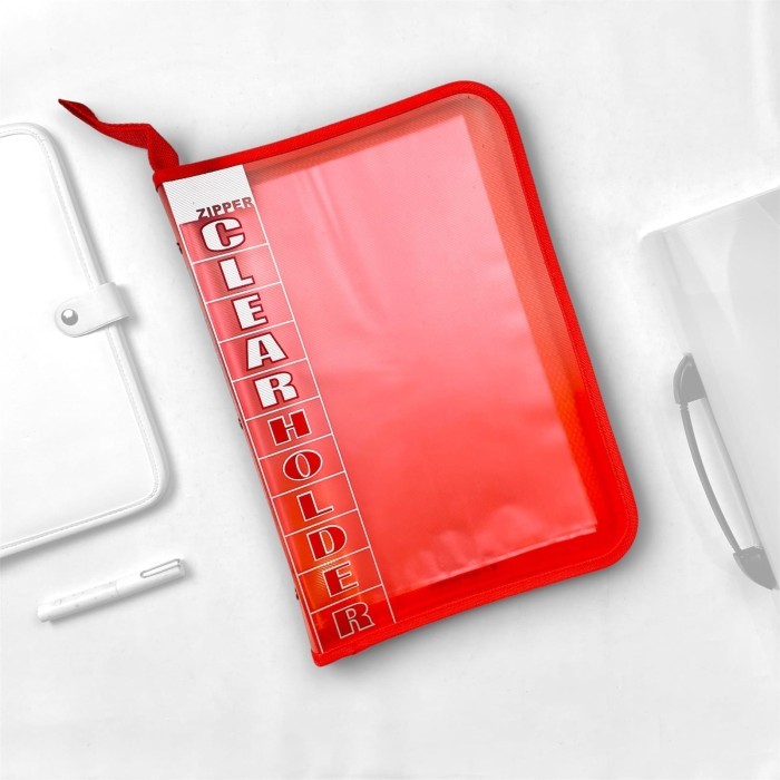 

TOPLA 555 ZIPPER FILE CLEAR HOLDER - Isi 10