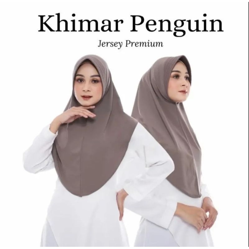 Bergo Ameera Pinguin Jersey Instan