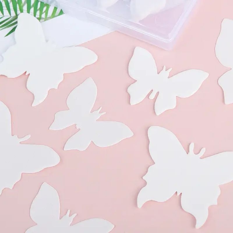 

Edible Wafer Rice Paper Butterfly | Cake Topper Hiasan Kue Ulang Tahun
