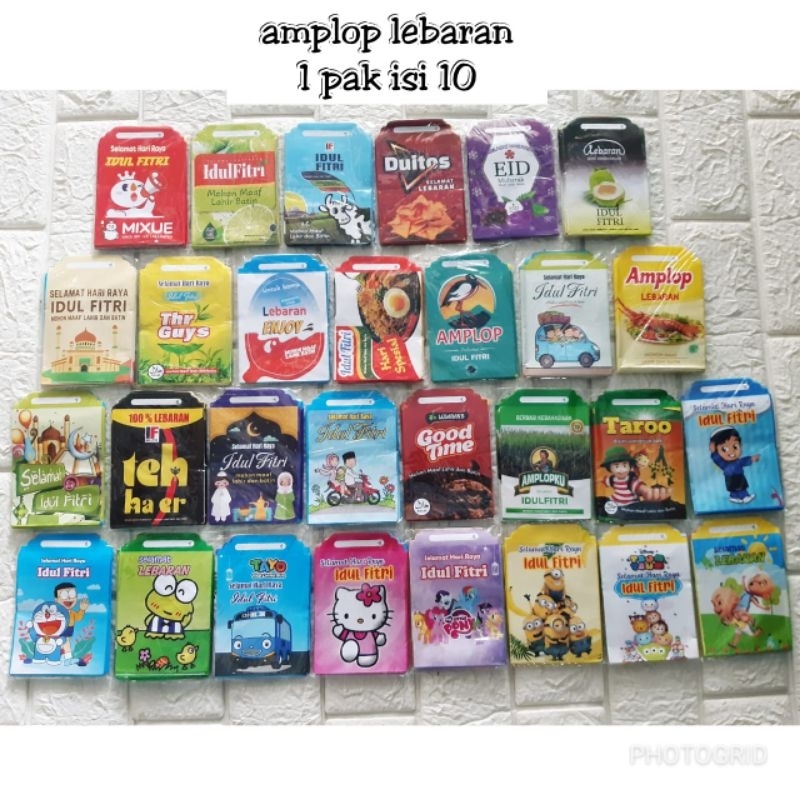 

amplop lebaran 1 pak isi 10pc/amplop angpau/amplop THR