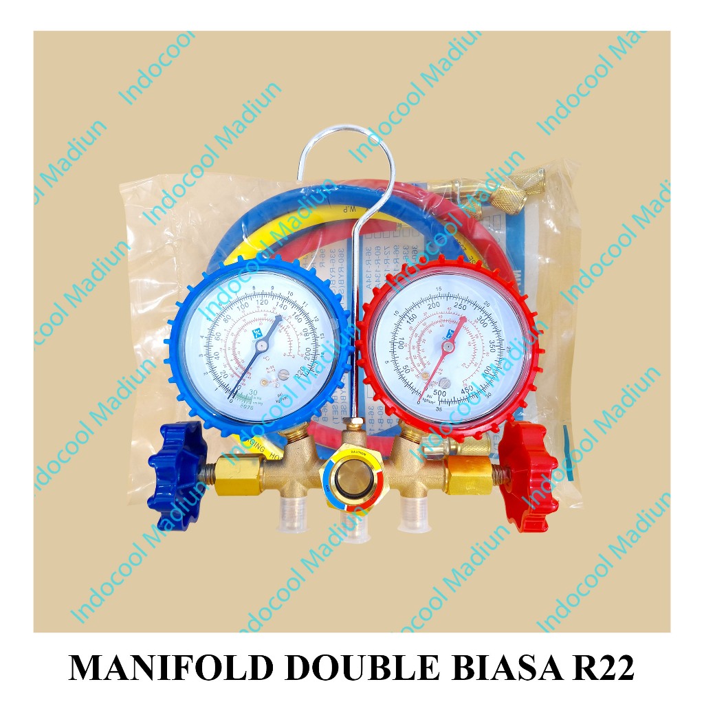 MDB22 DOUBLE MANIFOLD + SELANG/MANIFOLD DOUBLE R22