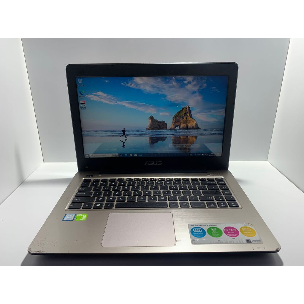 Laptop Gaming & Design Asus A456U Core i5 7200U Nvidia SSD Slim Murah