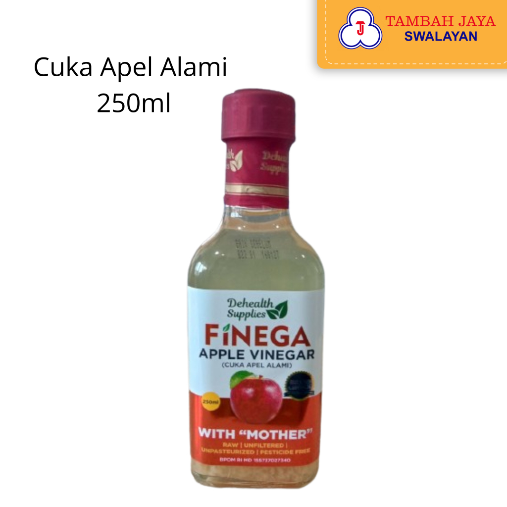 

Finega Cuka Apel Alami 250ml