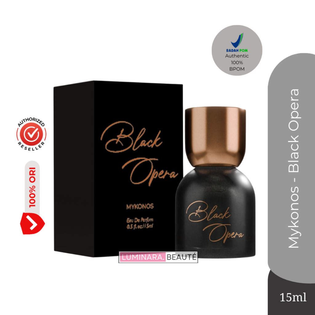 Mykonos - Black Opera Eau de Parfume EDP 15 ML Mini Size