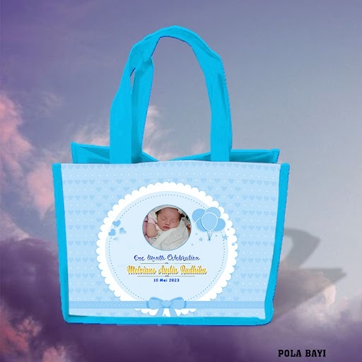 

Tas Goodie bag custom Ulang tahun AQIQAH, TAHLILAN