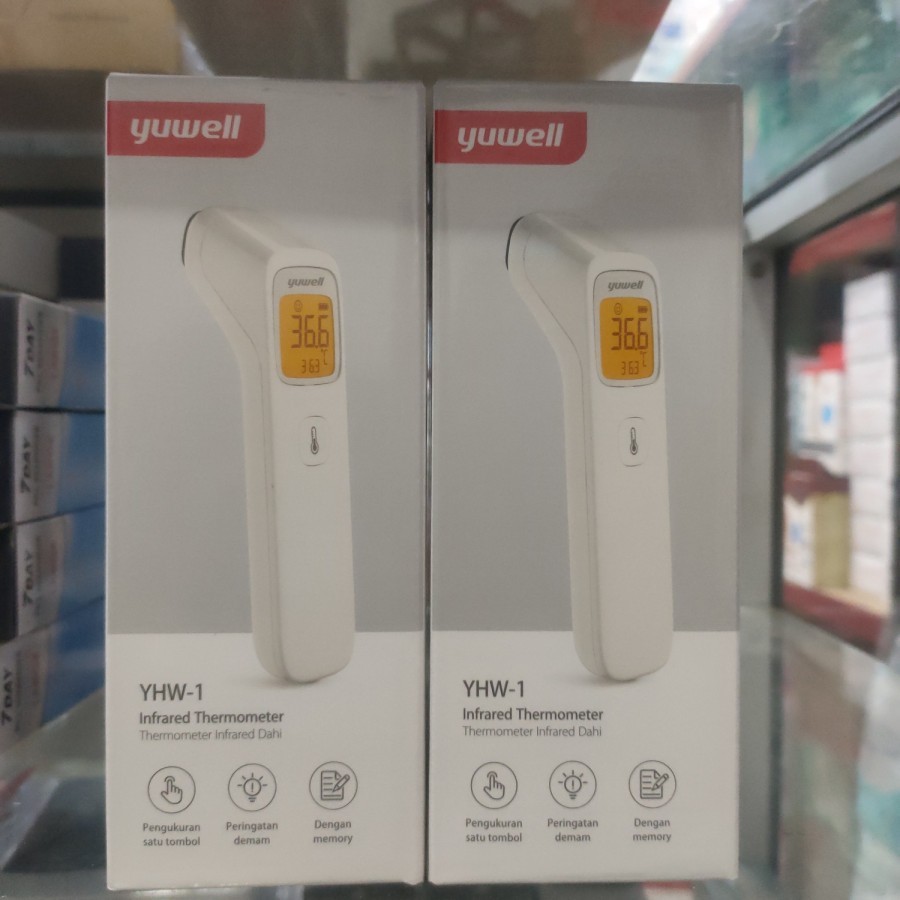 termometer yuwell yt 1c thermogun digital yuwell termurah