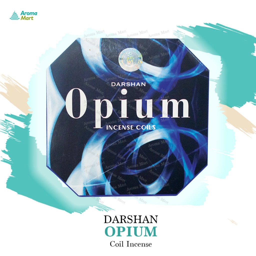 Dupa Lingkar India Asli Aromaterapi Coil - Darshan Opium